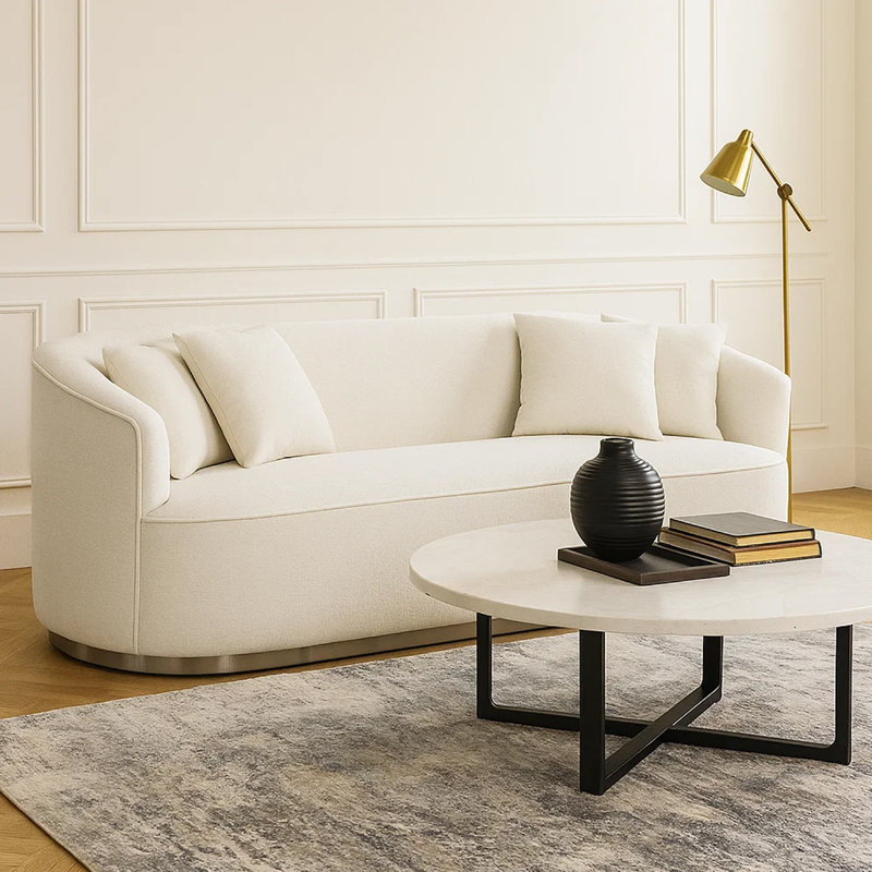 Sandar Upholstered 83 " Chenille Sofa