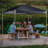 Aoodor Iron Pop-Up Canopy with Wheeled Storage Bag-85988822-90566760