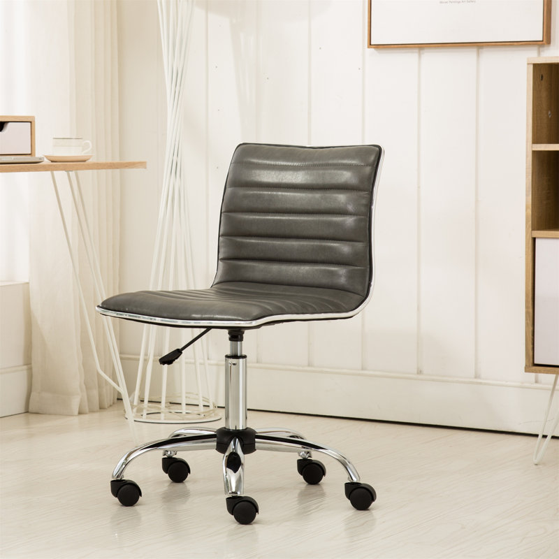 Chaise de bureau Fremo Chromel, Gris