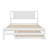 Platform Bed With Adjustable Trundle-643464377