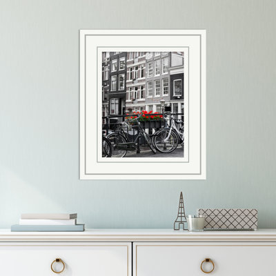 Princeton White Wood Picture Frame