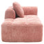 Chenille avec sacs à ressorts, tissu amélioré et chambre spacieuse pour un siège confortable-831405401