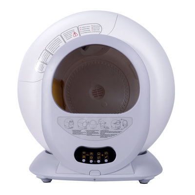 Geremie Polypropylene Self-Cleaning Litter Box