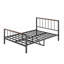 Metal Platform Bed Frame With Headboard And Footboard,Sturdy Metal Frame, No Box Spring Needed