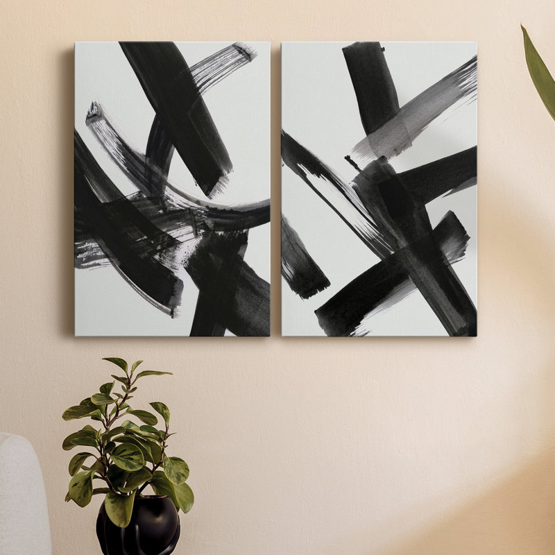 Magic I - 2 Piece Wrapped Canvas Graphic Art Set, 48" H x 64" W x 1" D