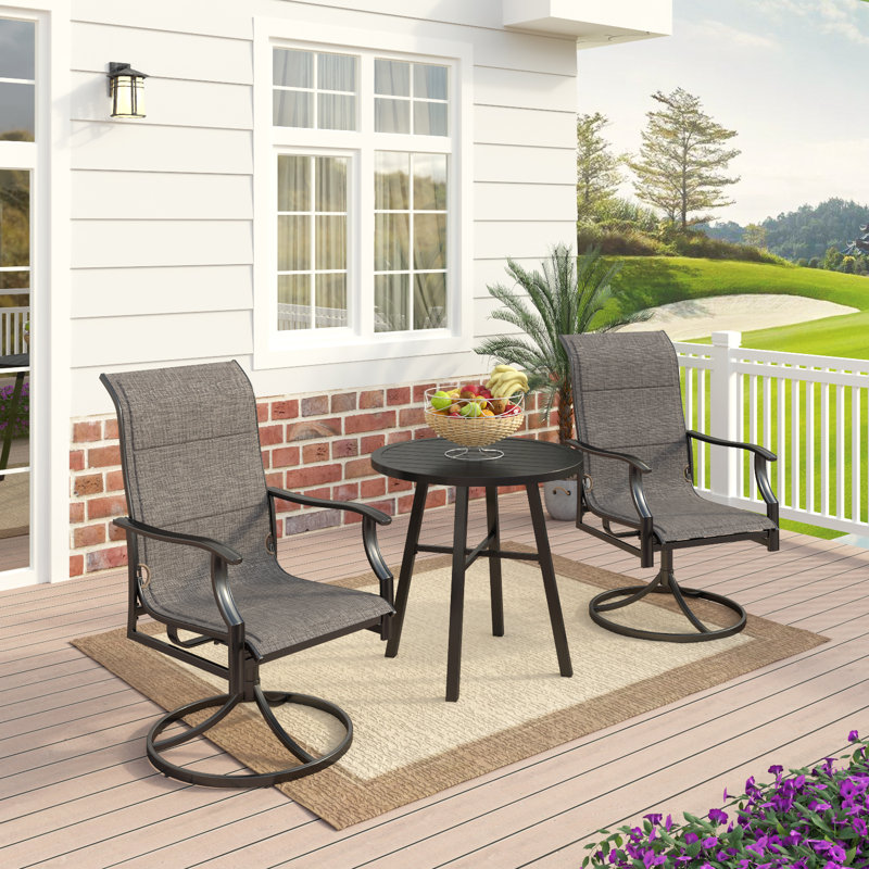 Leonard 2 - Person Patio Dining Set with