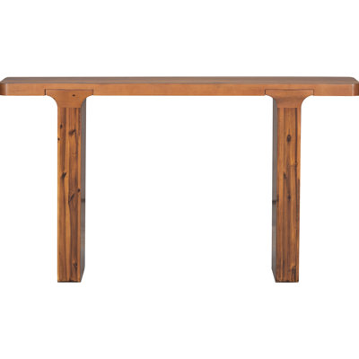 Elegant Veneer Living Room Table - & Dependable Natural Finish Ustyle Wood For Entryway Warm Aesthetic Easy To Assemble Long-Lasting