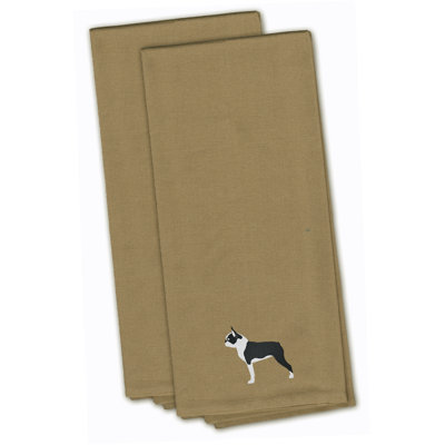 Cotton Embroidered Tea Towel Kitchen Towel