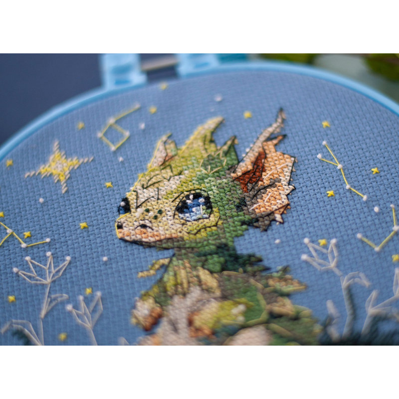Cross-stitch kit - The Star Lighter AHM-087