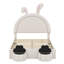 Lit double rembourré en forme de lapin avec 2 tabourets de rangement-940395713-947025857