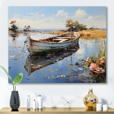 «Danemark Quiet Waters», reproduction sur toile