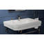 Évier de console l 31 po x H 33 po Valencia, perçage à une face, chrome-118375668-118375675