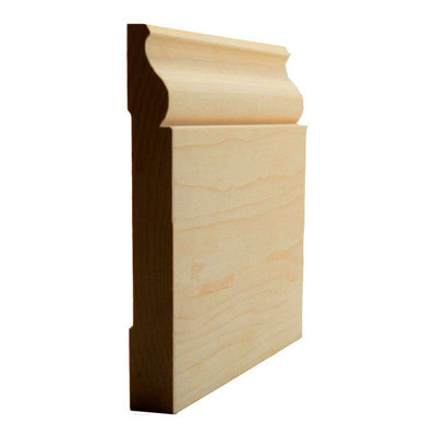 Plinthe coloniale EWBB12 de 5 1/4 po de hauteur x 11/16 po de moulure. Sans finition