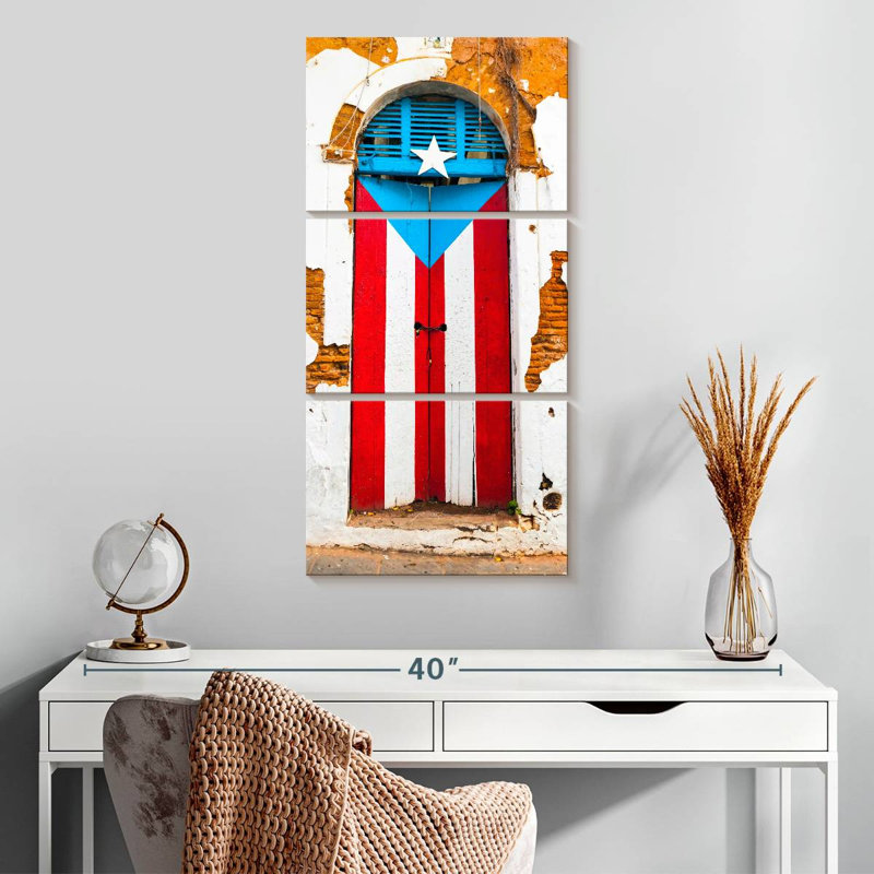 San Juan Old City Door, 32" H x 15" W