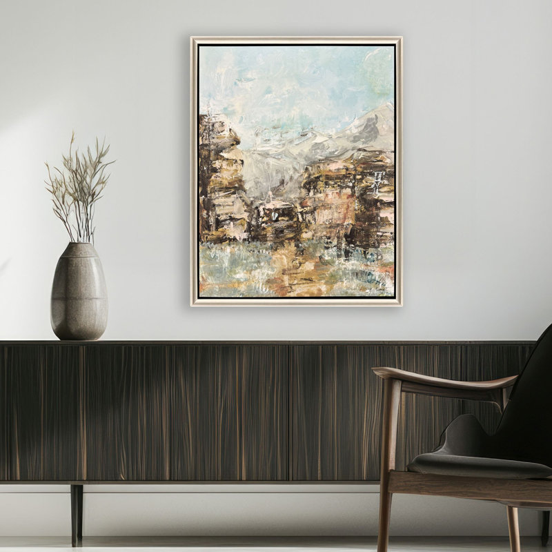Rocky Reflections Journey Canvas