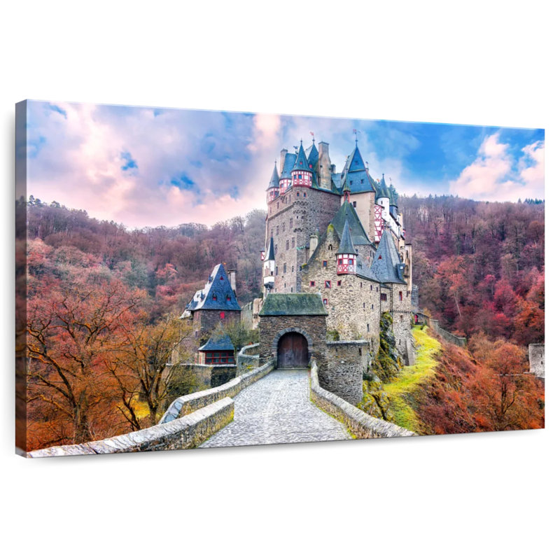 Lilie Castle, 34" H x 51" W