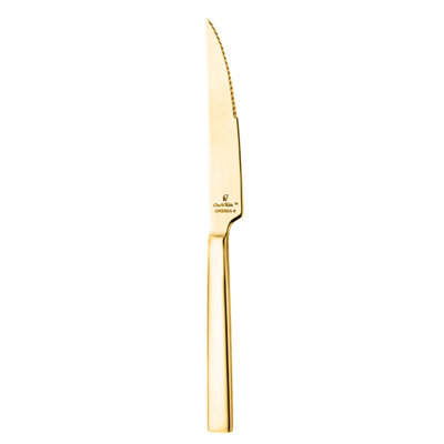 Couteau à steak Chef's Table Gold par Oneida (caisse de 12)