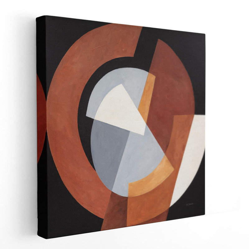 Déconstruit I - reproduction d'art sur toile, H 40 po x l 40 po