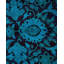 Tapis unique noué à la main Fine Vibrance - bleu, 9 pi 1 po x 12 pi 3 po