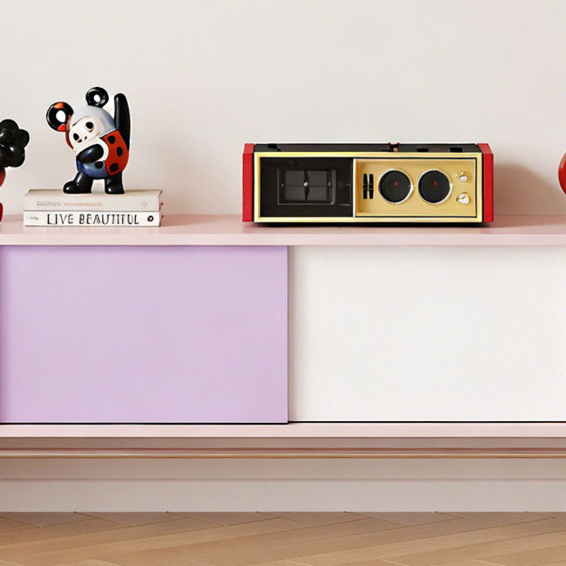 Meuble télé Modern Creative, H 22,44 po x L 94,49 po x l 15,75 po