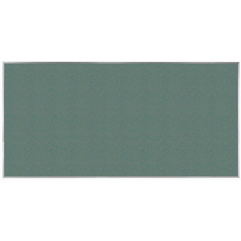 Wall Cork Bulletin Board, 48" H x 96" W, Baby Lettuce