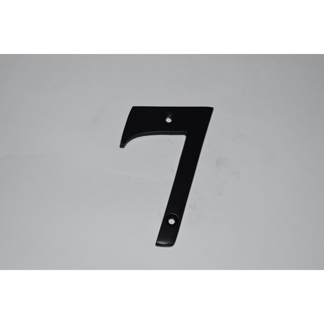 Dravin 14cm H Metal House Number