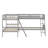 L-Shaped Bunk Bed With Ladder