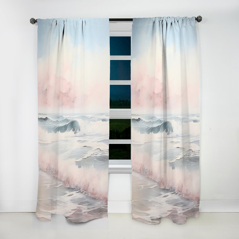 Cyris - Rideau minimalisme - Rideau obscurcissant - 1 panneau, L 52 po x L 84 po