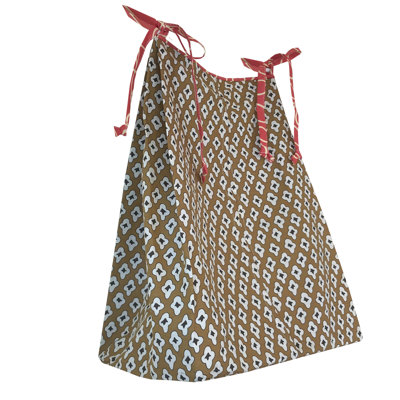 Peggy Sue 100% Cotton Geometric Crib Diaper Stacker