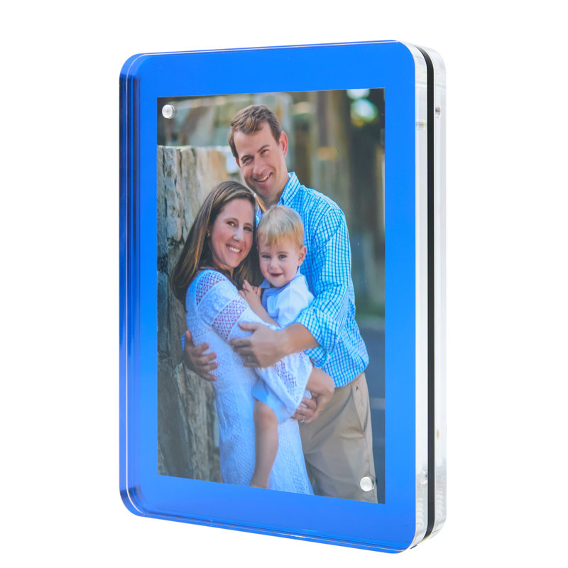 Flip Frame, Sea Glass Blue, 5" x 7"