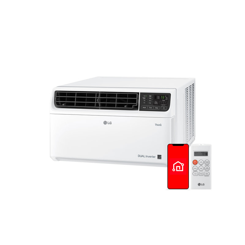 LG 12,000 BTU Dual Inverter Smart Window Air Conditioner, 12000