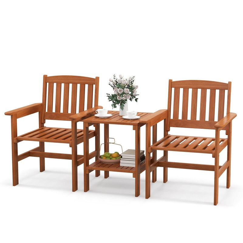 Wicker 2 - Person Garden Lounge Set