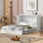 Henline Murphy Bed with Drawer and USB Ports & AC Outlets, Wall Bed with Pulley Structure Design-1340800773-1340800772