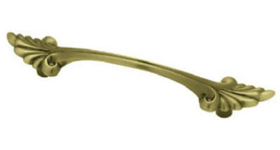 (12-Pack) 3" Traditional Bow Pull Antique Brass