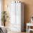 5 Piece Bedroom Set Full Bed-725088483-725088484