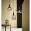 1 - Light Black Single Pendant