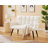 Nakeeta 2-Seater Couch with Elegant Quilting Backs