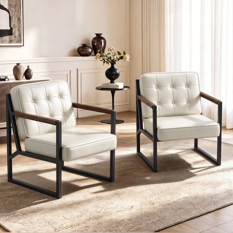 Fauteuil d'appoint Modern, Similicuir vert