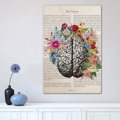 The Cerebrum - Wrapped Canvas Print