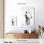 Brampt flamant noir et blanc-108371683