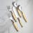 Twisted Urban Flatware, 5 Pc. Place Setting