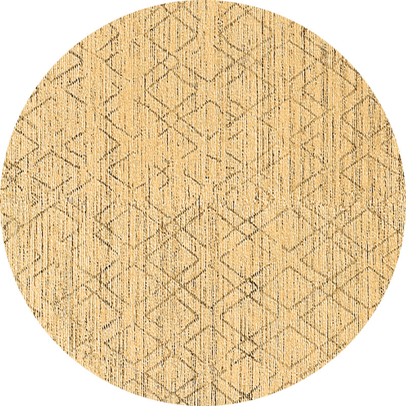 Wool Moroccan Indoor Rug, Round 7'