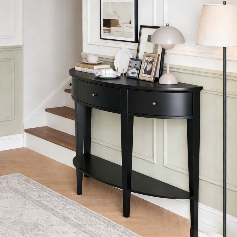 Canapé console Modern, Noir