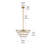 Marina Dimmable Tiered Chandelier-96345883-96345880