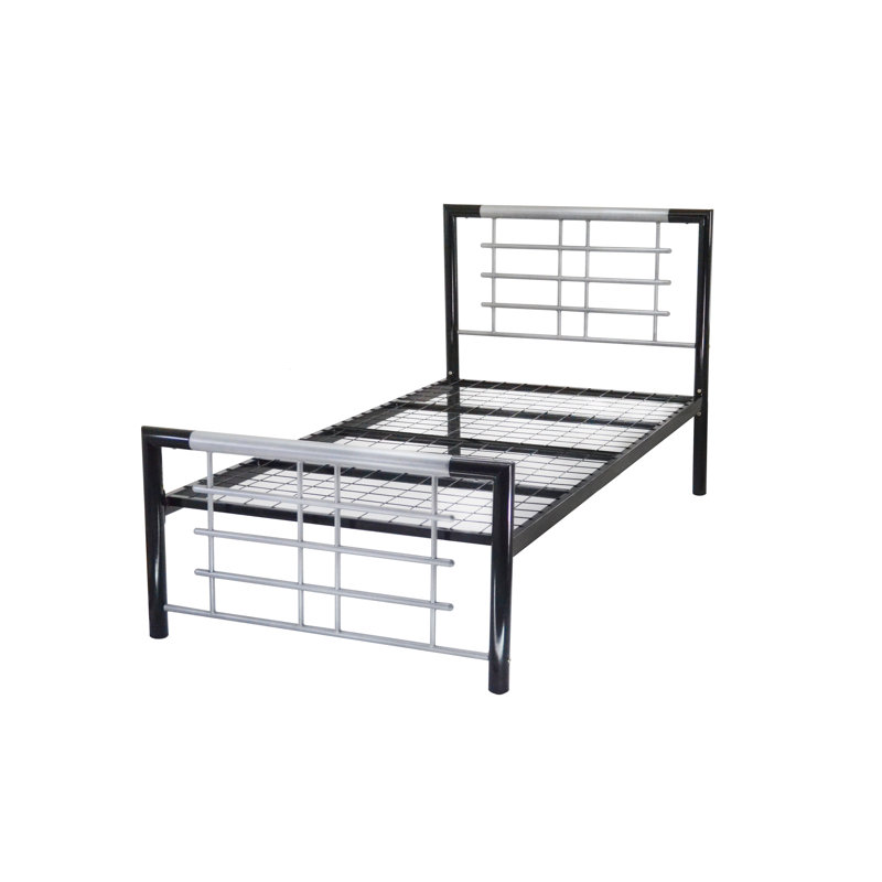 Kirke Metal Bed, Single (3')