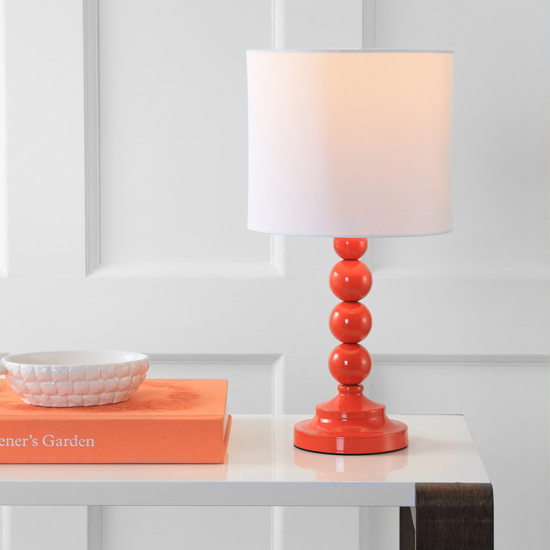 Lampe de table 20 "orange sanguine