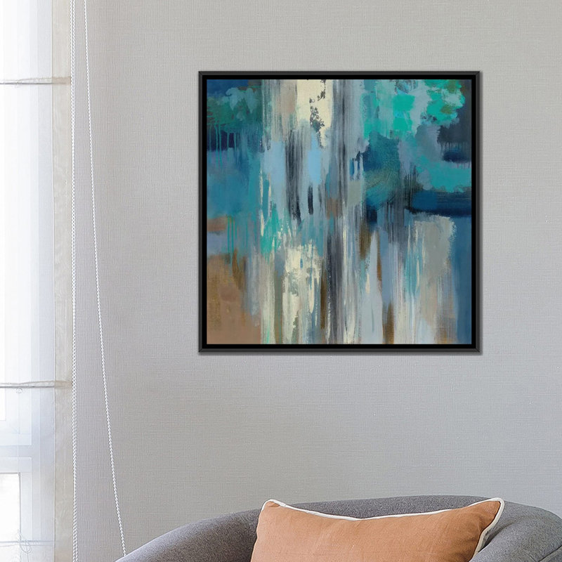 Fisherman Nets par Silvia Vassileva - reproduction d'art, Pas de tapis, H 26 po x l 26 po x P 1,5 po, Toile avec cadre noir