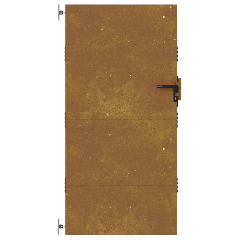 Maingrette Brown Metal Gate, 85cm H x 200cm W