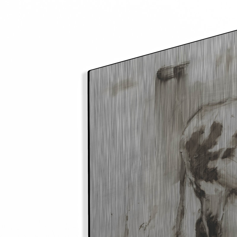 «Longhorn Study I» par Ethan Harper, H 24 po x l 36 po