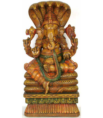 Ganesha sur Sheshanaga